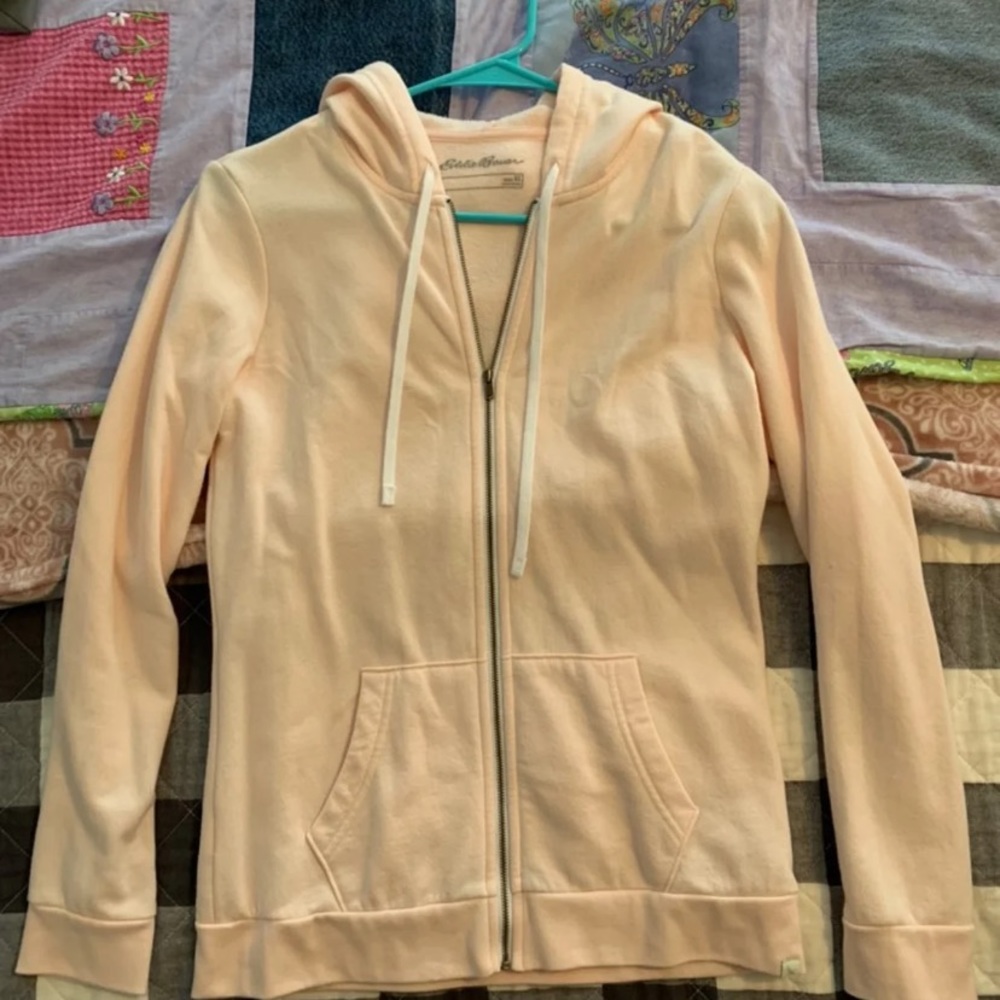 Eddie Bauer Pink Zip Hoodie XS